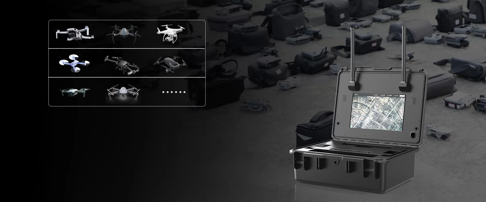 CMC CM30 detecting multiple drone models